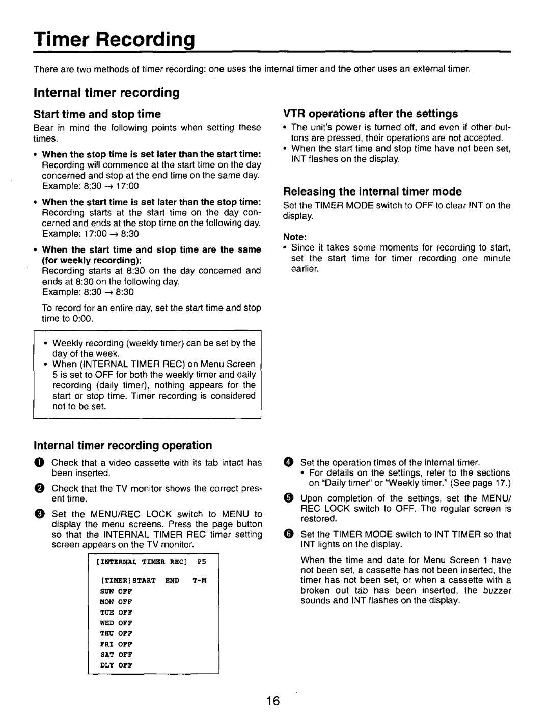 Panasonic TL350 manual 