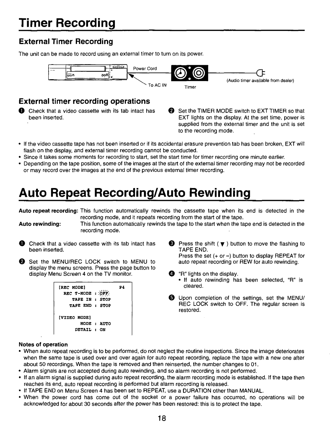 Panasonic TL350 manual 