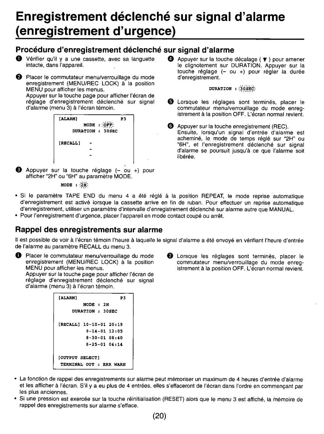 Panasonic TL350 manual 