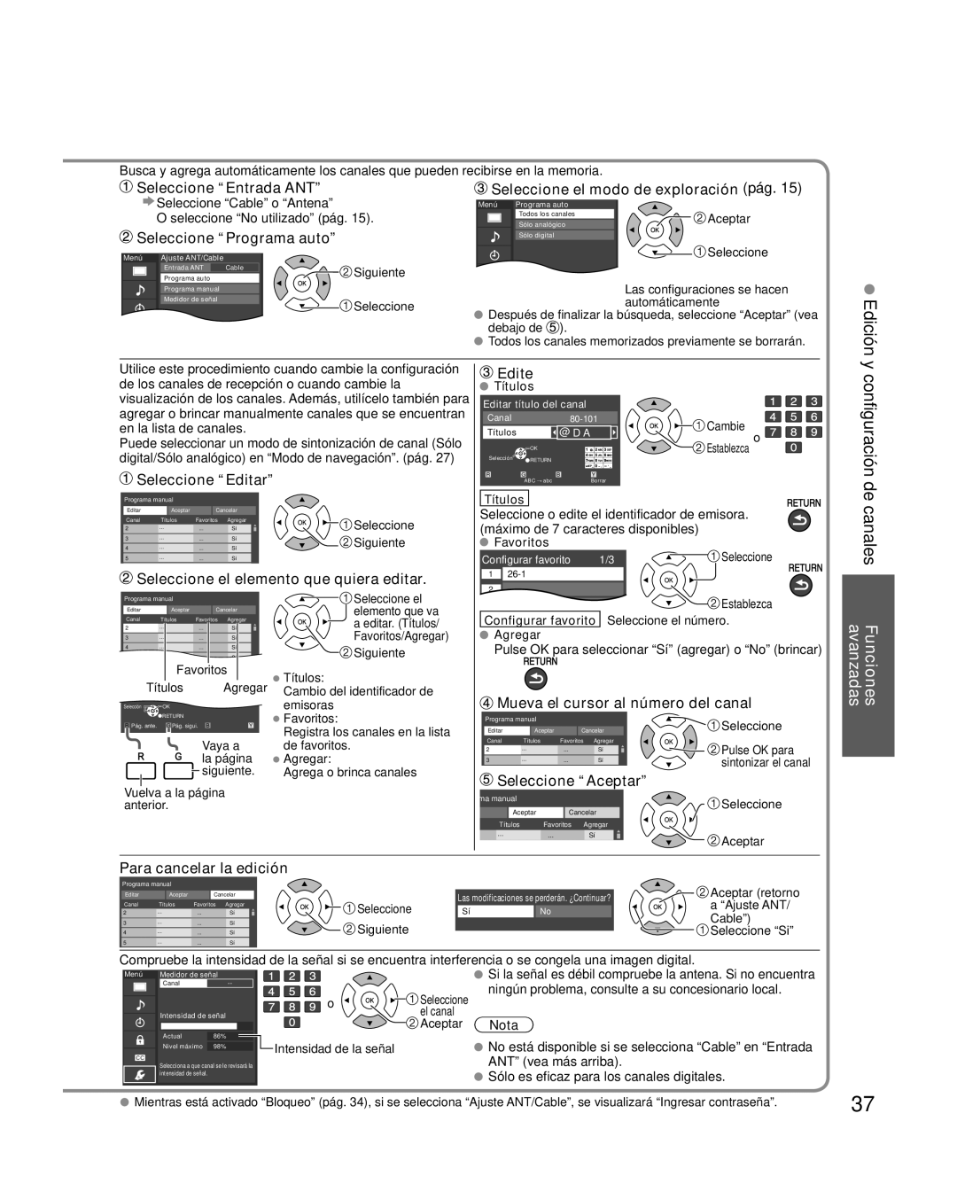 Panasonic TQB2AA0570 quick start Edición, Configuración 