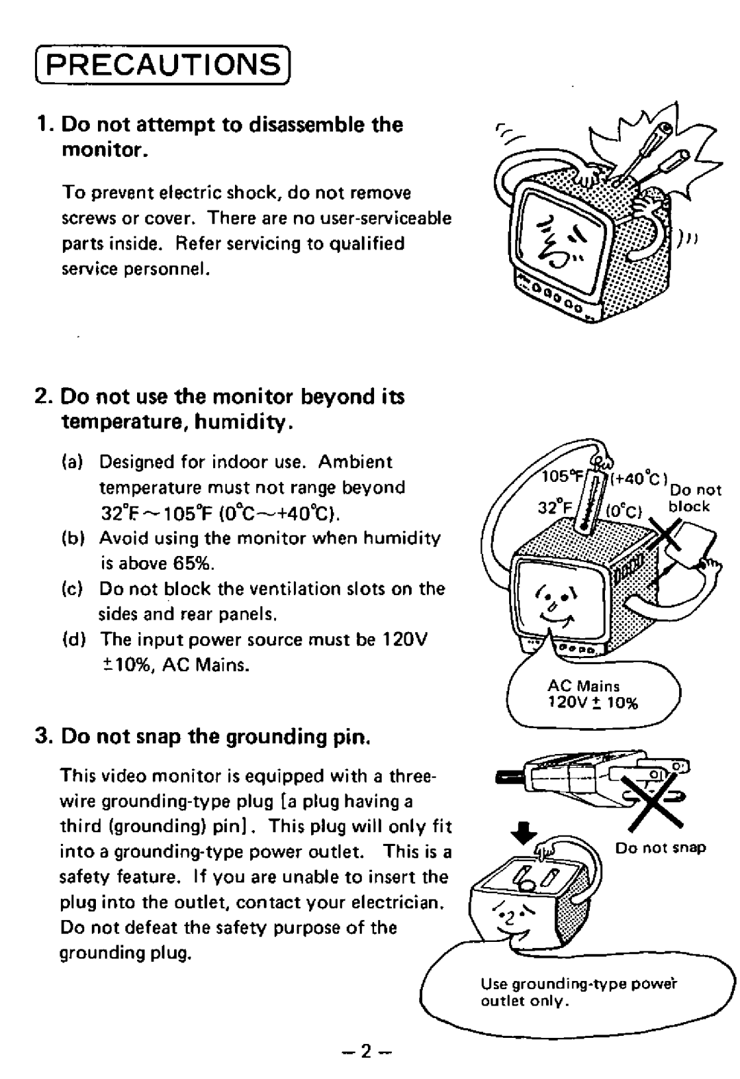 Panasonic TR-931, TR-932, TR-930 manual 