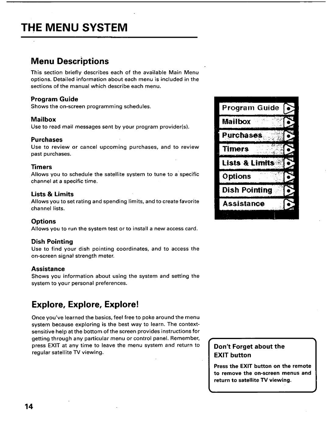 Panasonic TU-IRD10 manual 