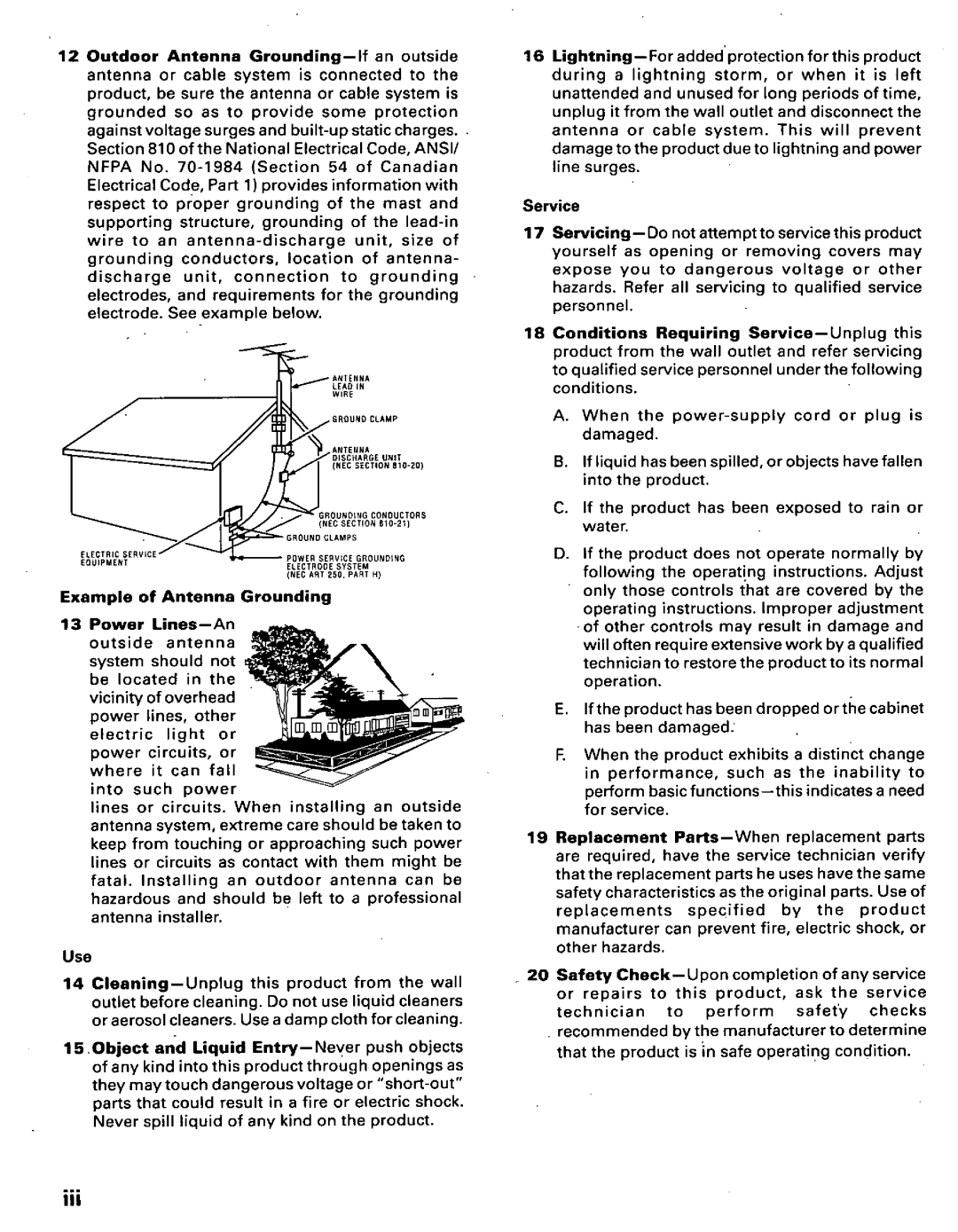 Panasonic TU-IRD10 manual 