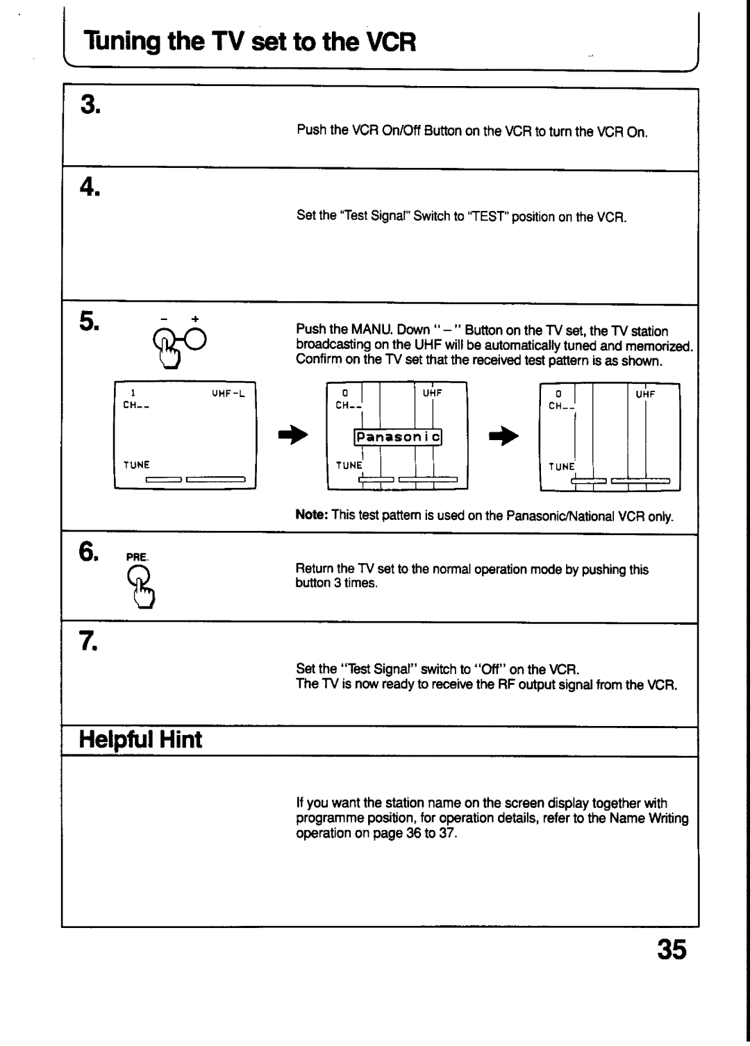 Panasonic TX-21T4M, TX-21T4Z manual 