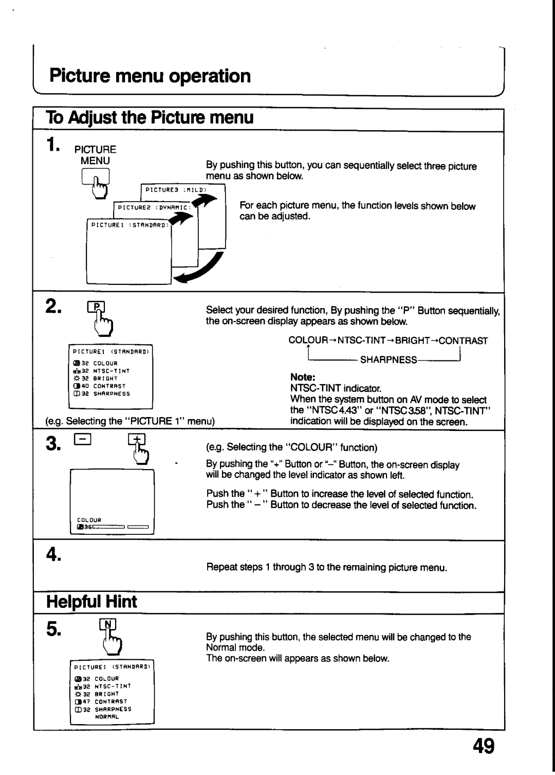 Panasonic TX-21T4M, TX-21T4Z manual 