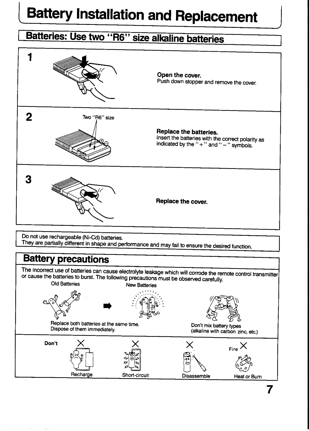 Panasonic TX-21T4M, TX-21T4Z manual 