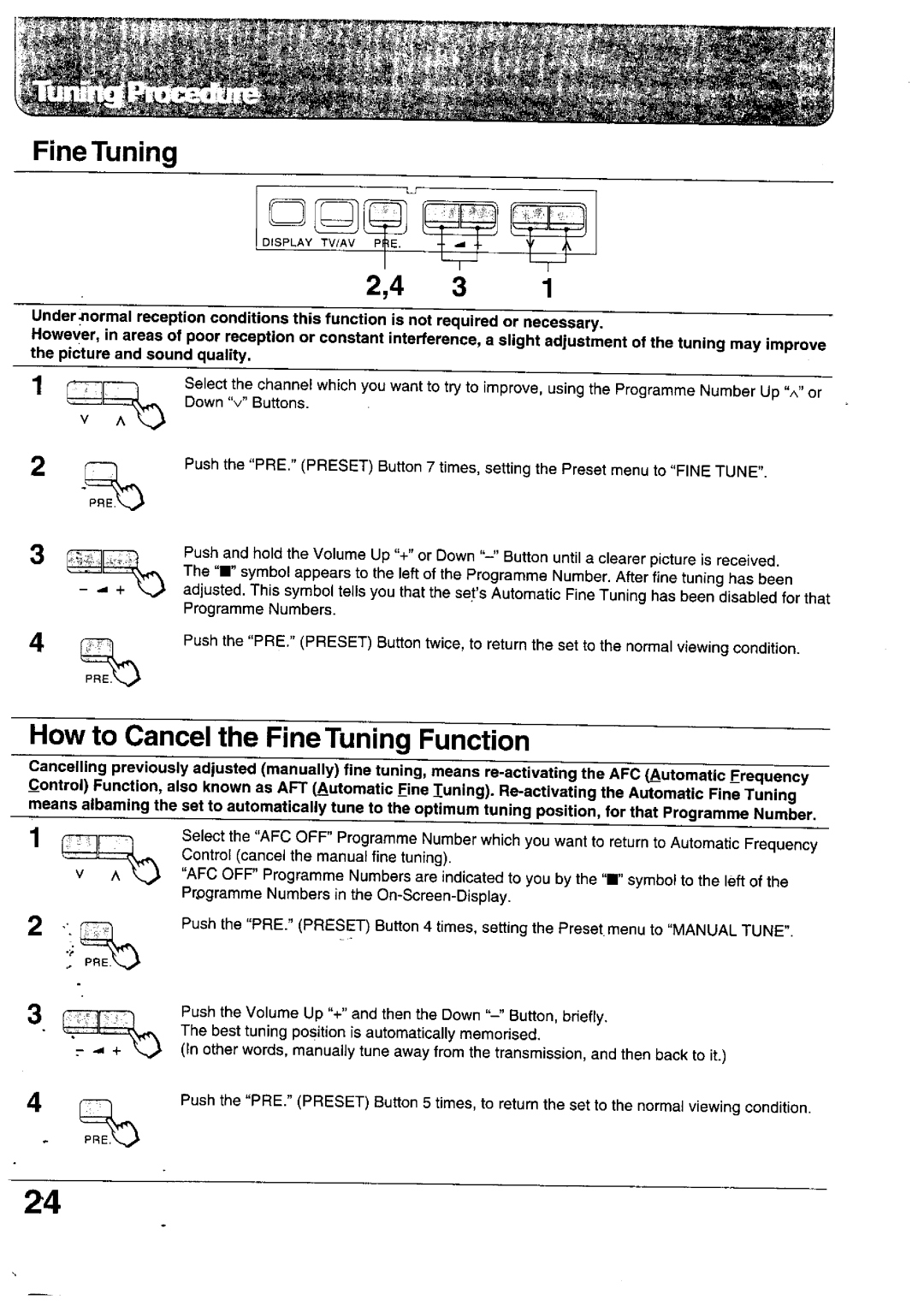 Panasonic TX-24WG12 Series, TX-28WG10 Series, TX-28WG12 Series, TX-24WG10 Series manual 