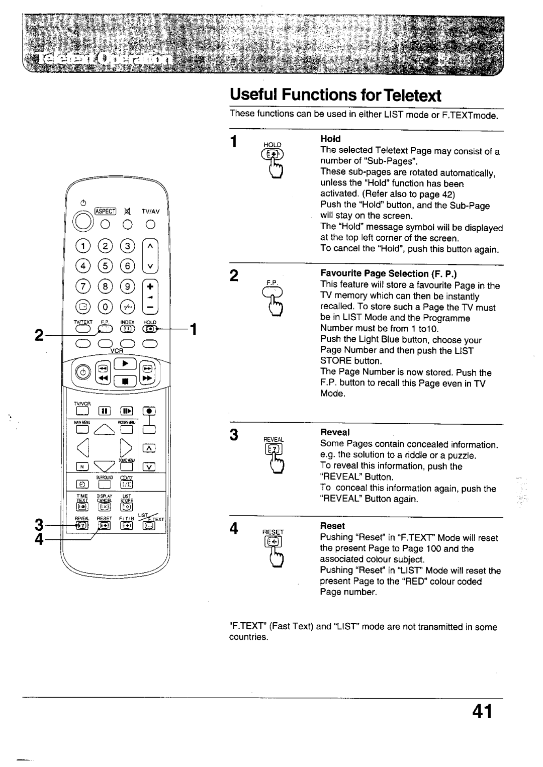 Panasonic TX-28WG10 Series, TX-24WG12 Series, TX-28WG12 Series, TX-24WG10 Series manual 