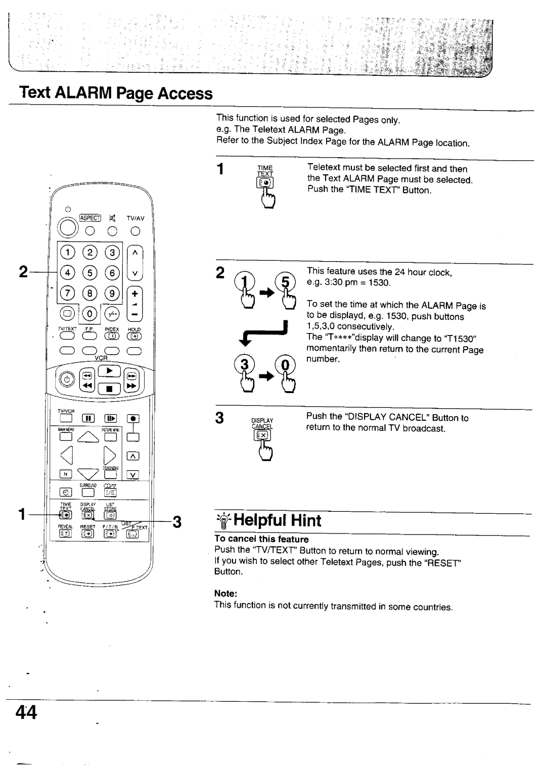 Panasonic TX-24WG12 Series, TX-28WG10 Series, TX-28WG12 Series, TX-24WG10 Series manual 