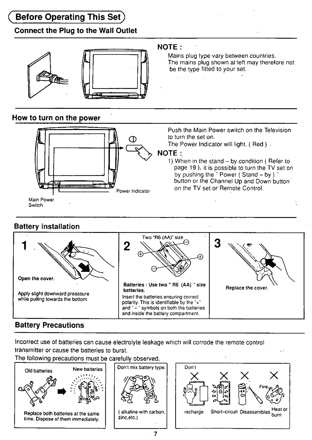 Panasonic TX-25S90PX manual 