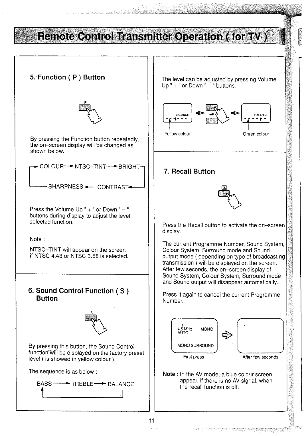 Panasonic TX-25V20M, TX-25V20Z manual 