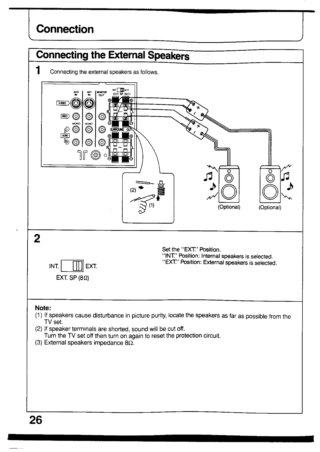 Panasonic TX-26V2Z manual 