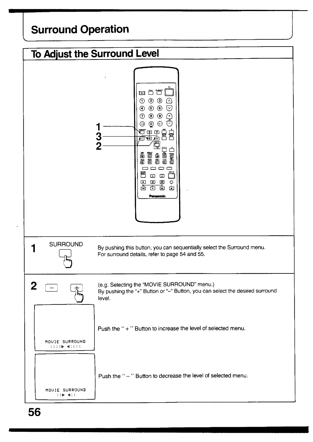 Panasonic TX-26V2Z manual 