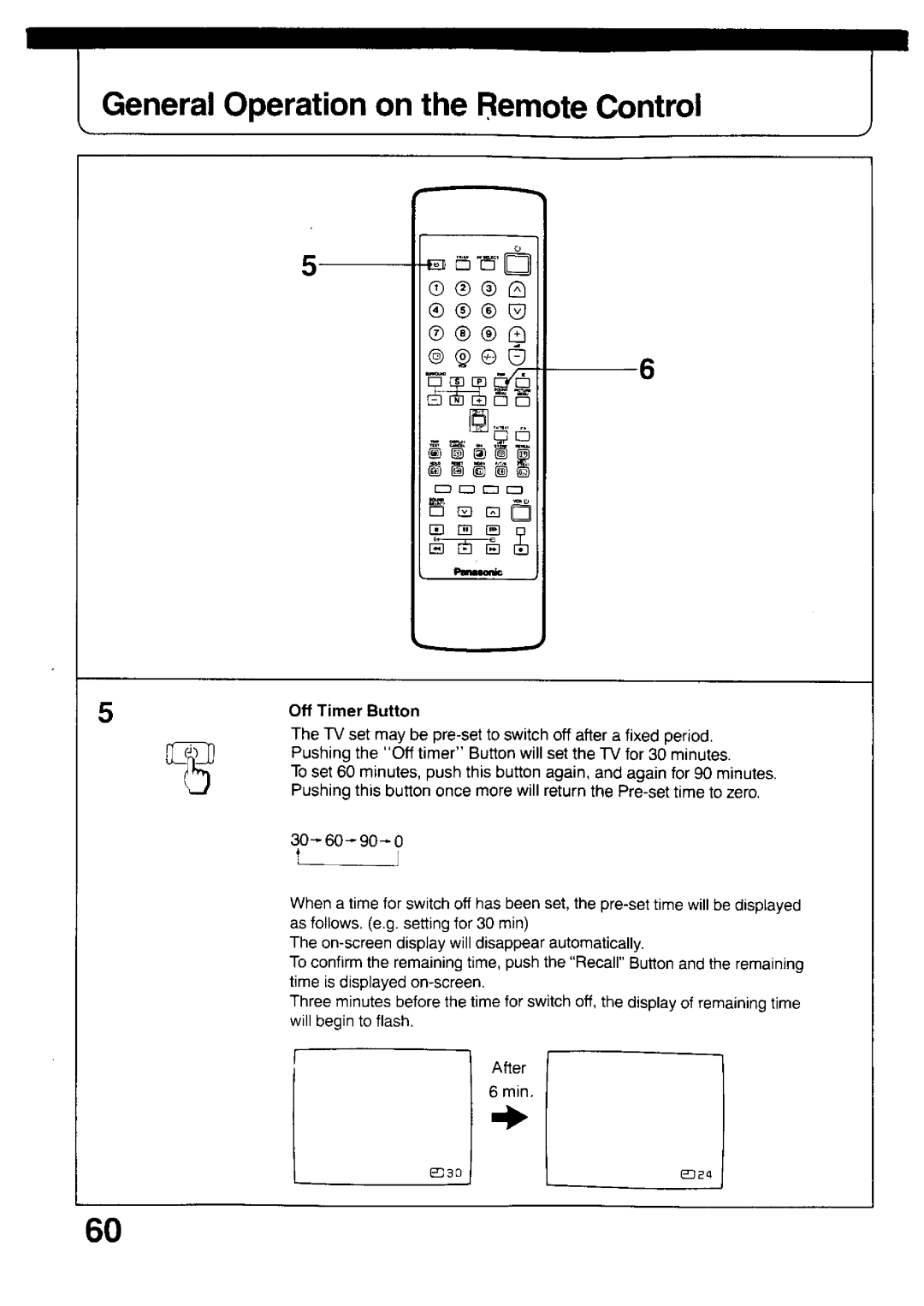 Panasonic TX-26V2Z manual 