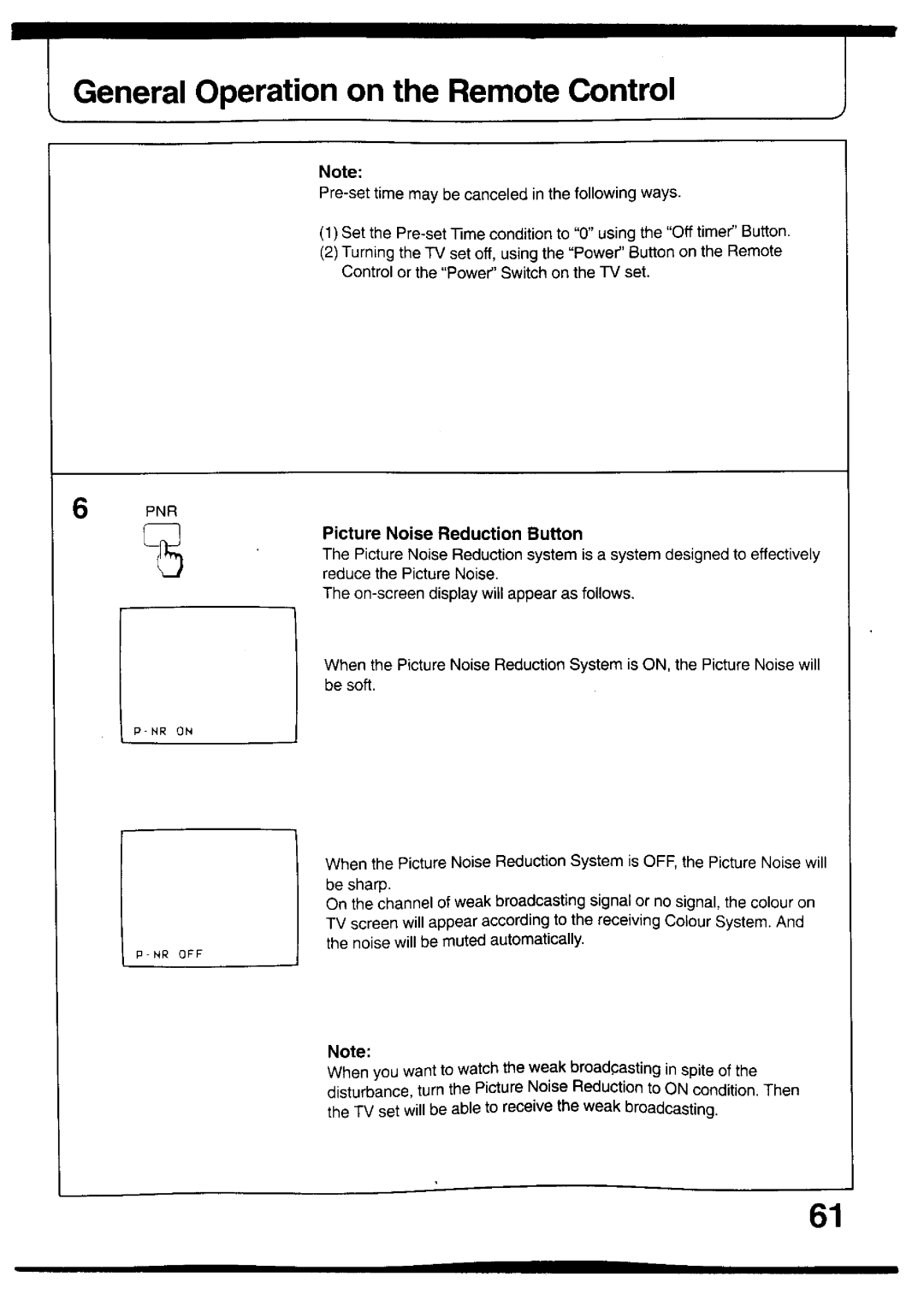 Panasonic TX-26V2Z manual 