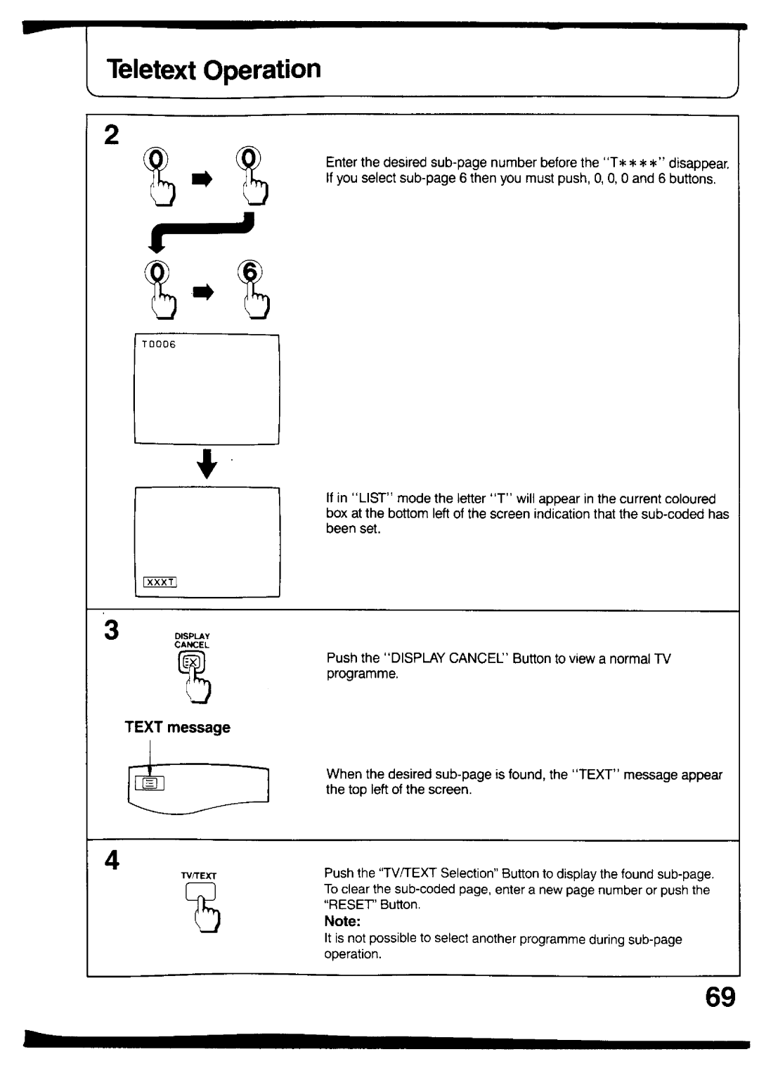 Panasonic TX-26V2Z manual 