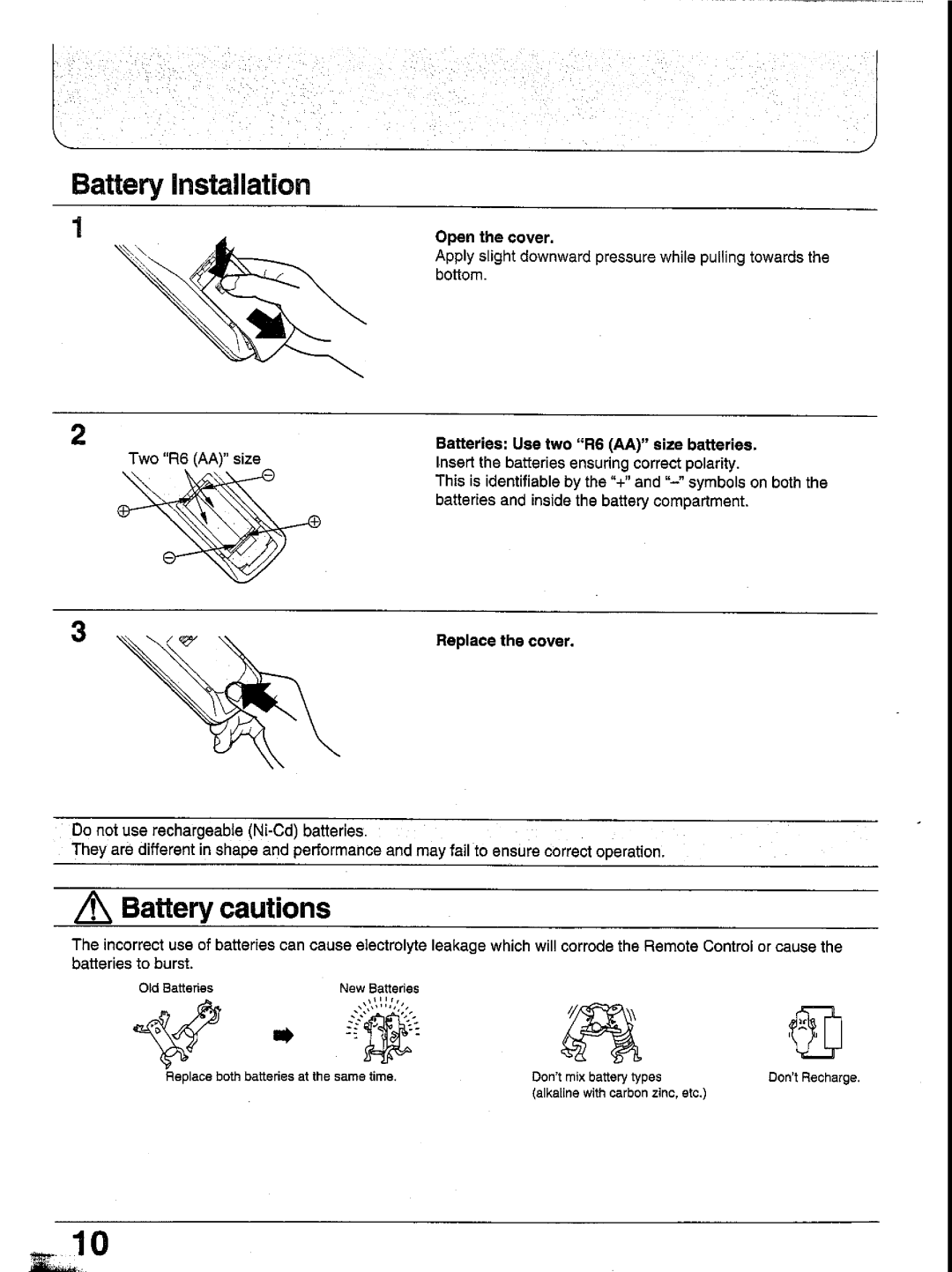 Panasonic TX-29GF85 Series manual 