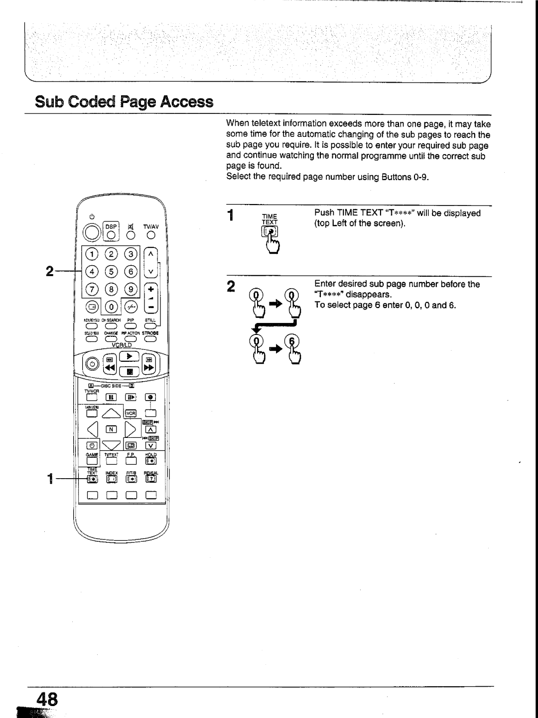 Panasonic TX-29GF85 Series manual 