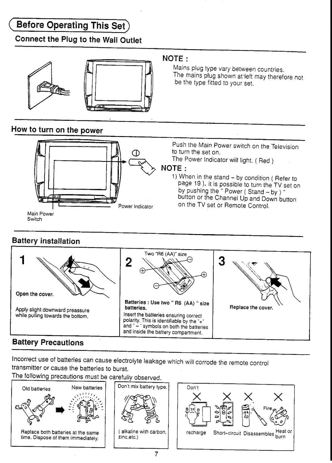 Panasonic TX-29S90Z manual 