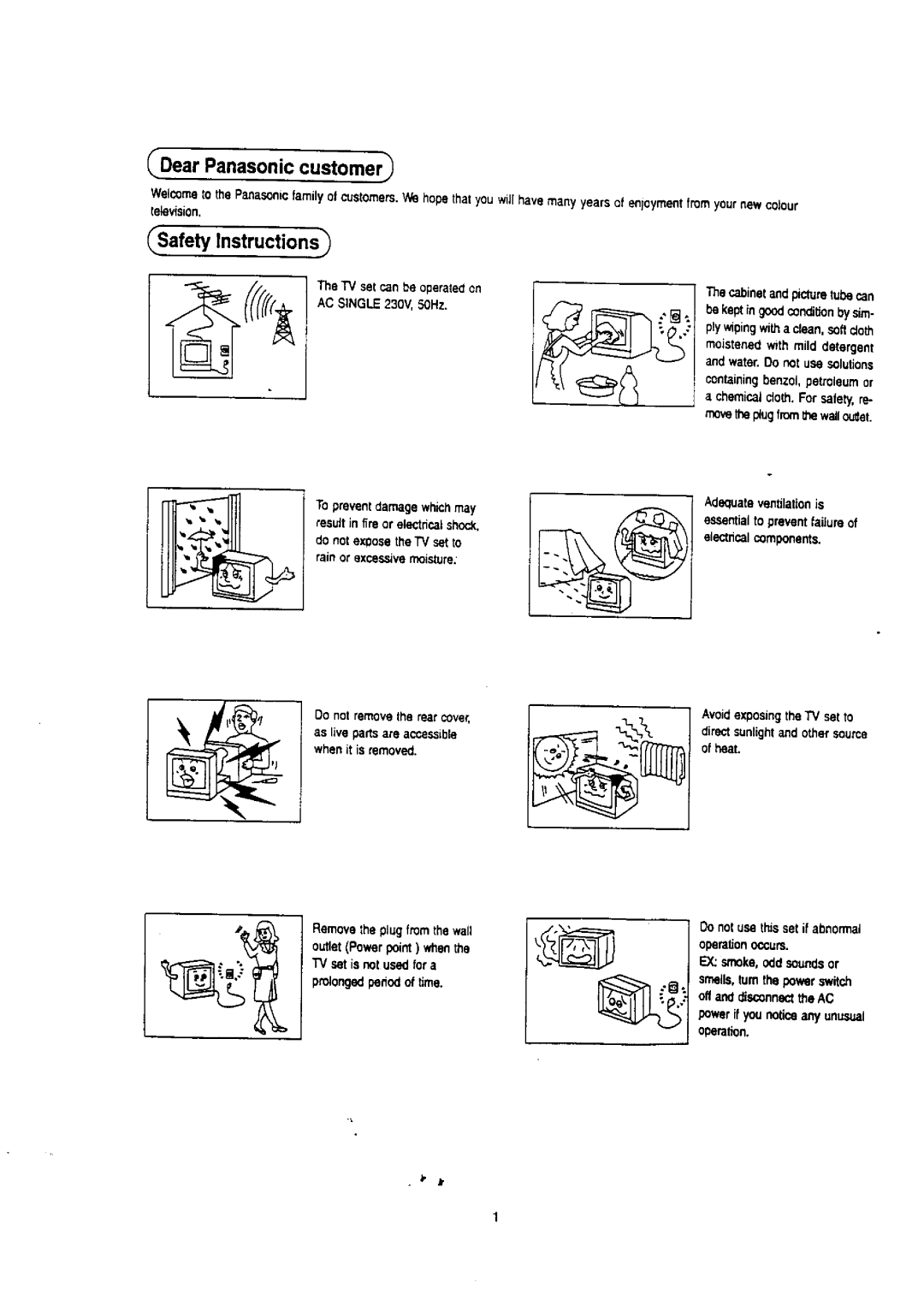 Panasonic TX-29S95Z manual 