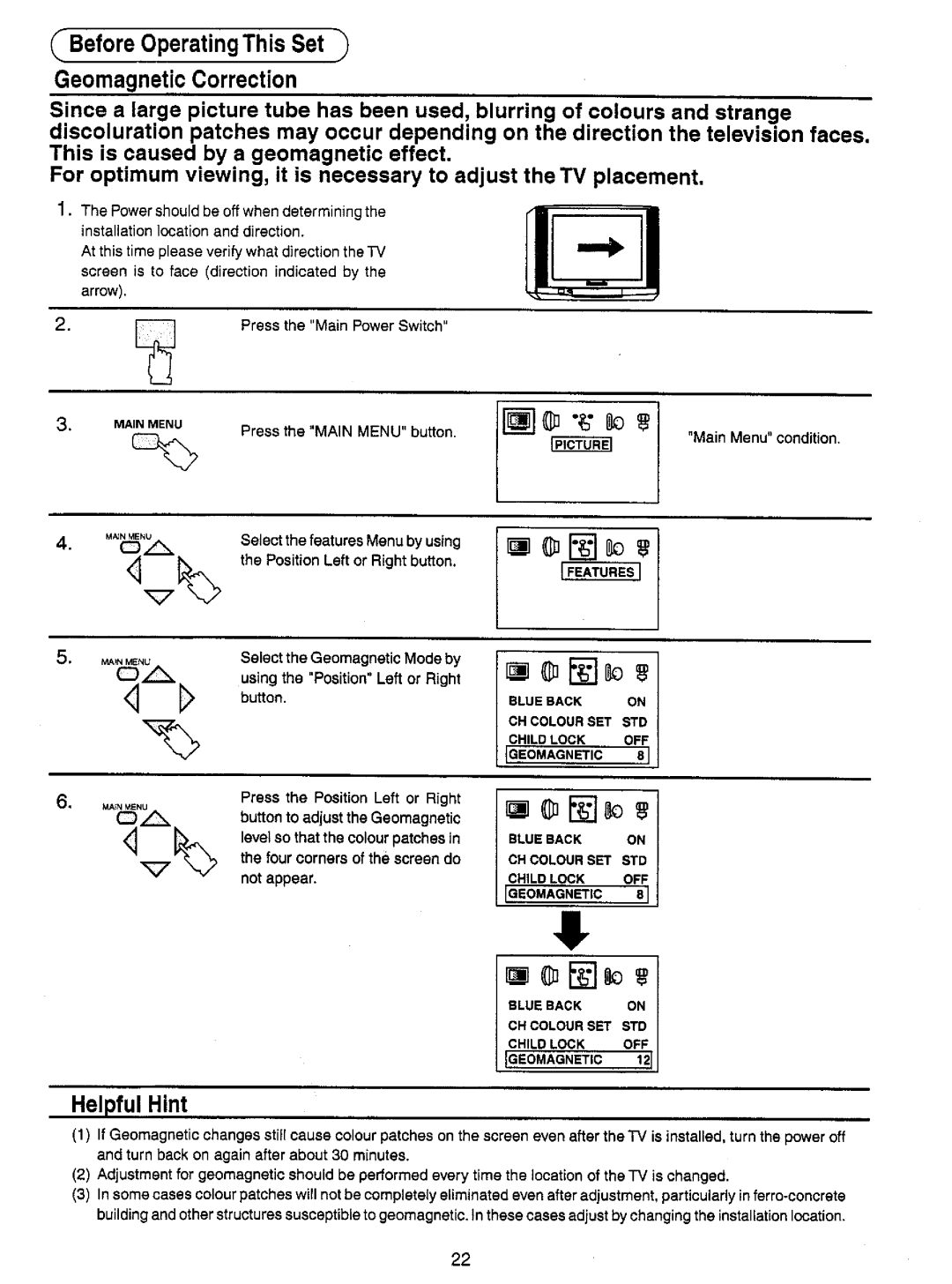 Panasonic TX-33S200X, TX-33S200Z manual 