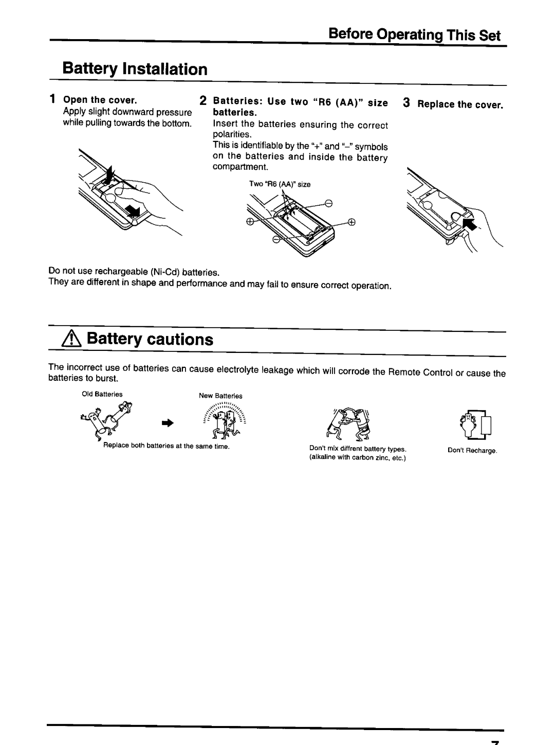 Panasonic TX-47P600H manual 