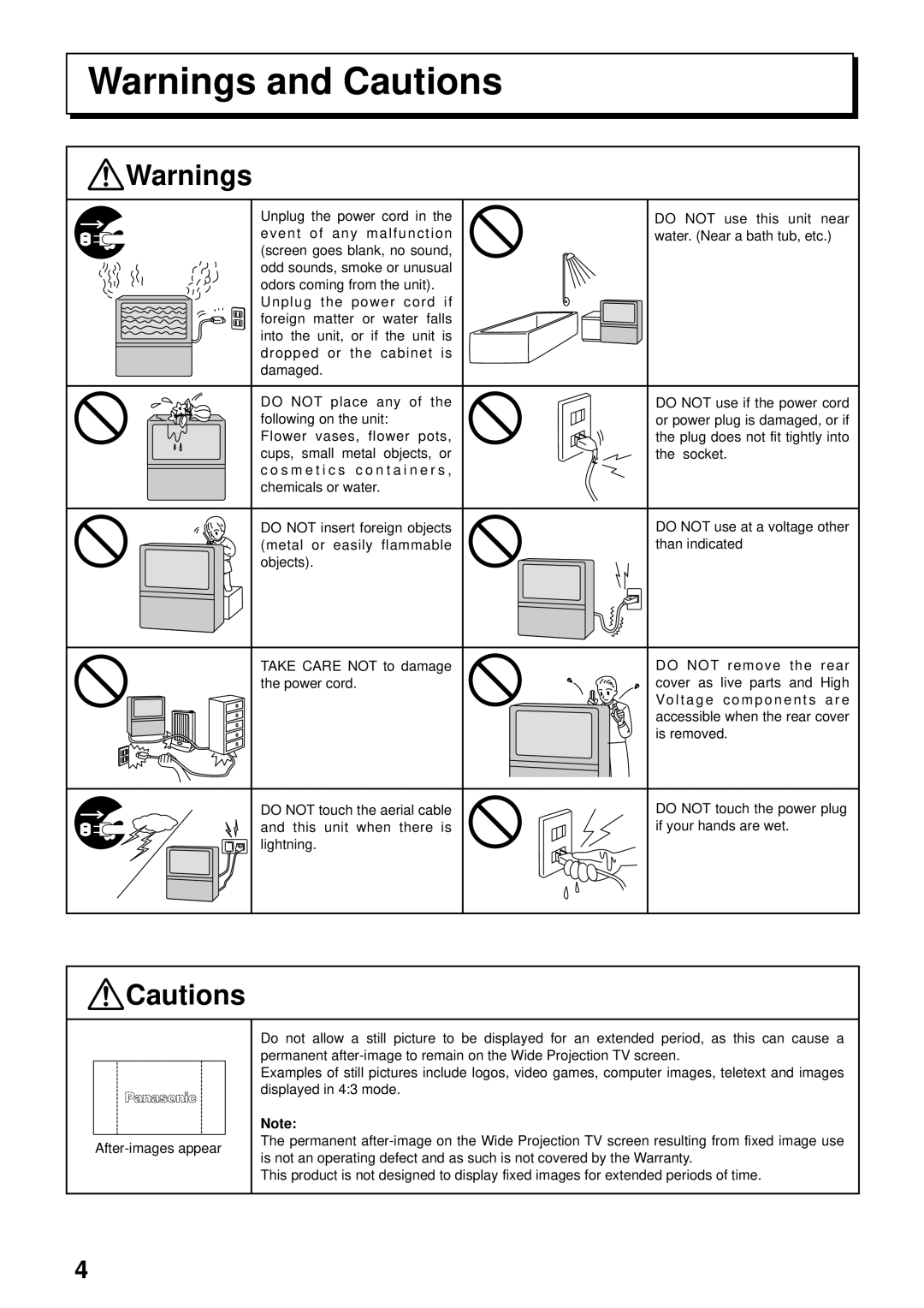 Panasonic TX-47P600HZ instruction manual Is removed 