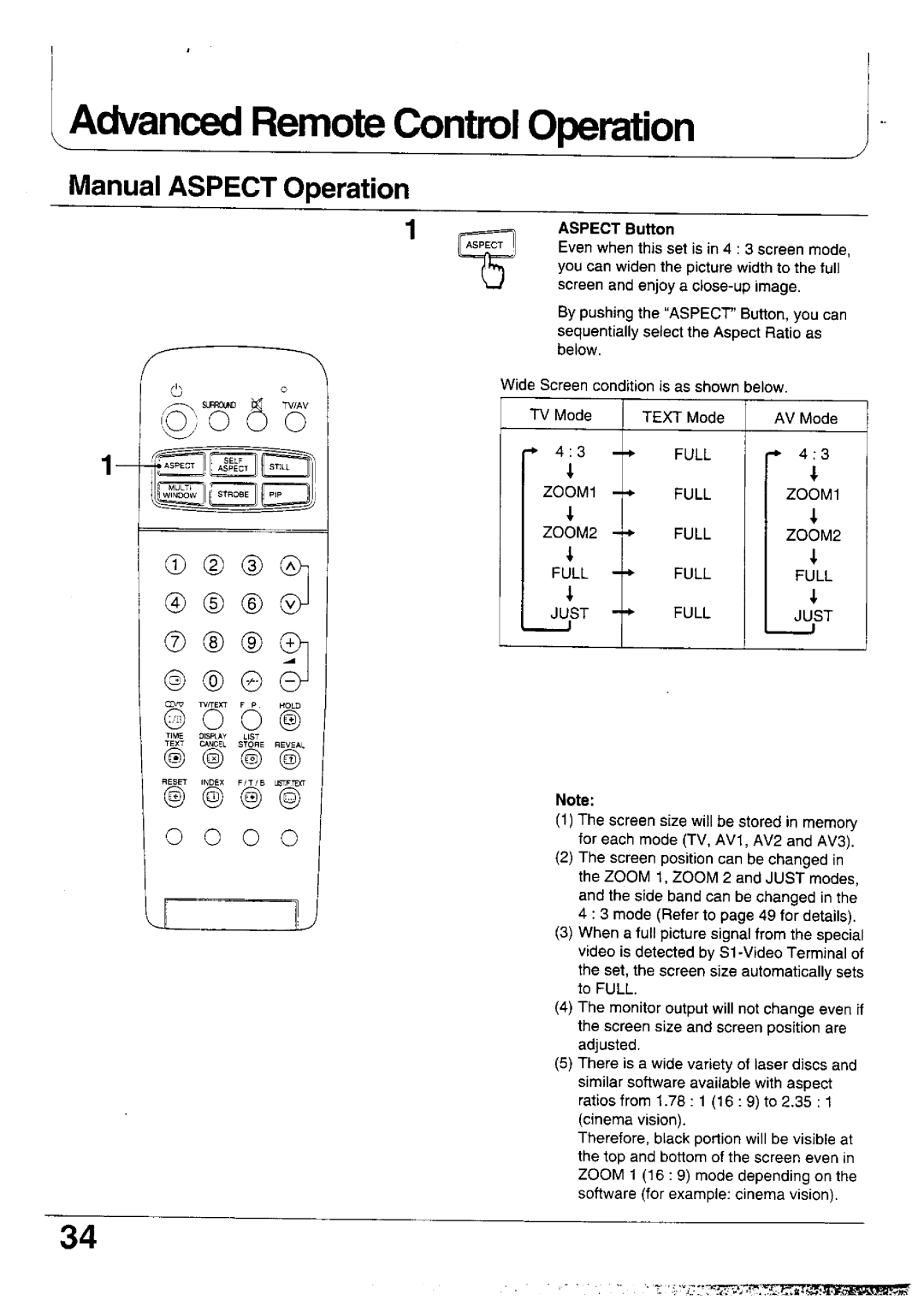 Panasonic TX-47WG25 manual 