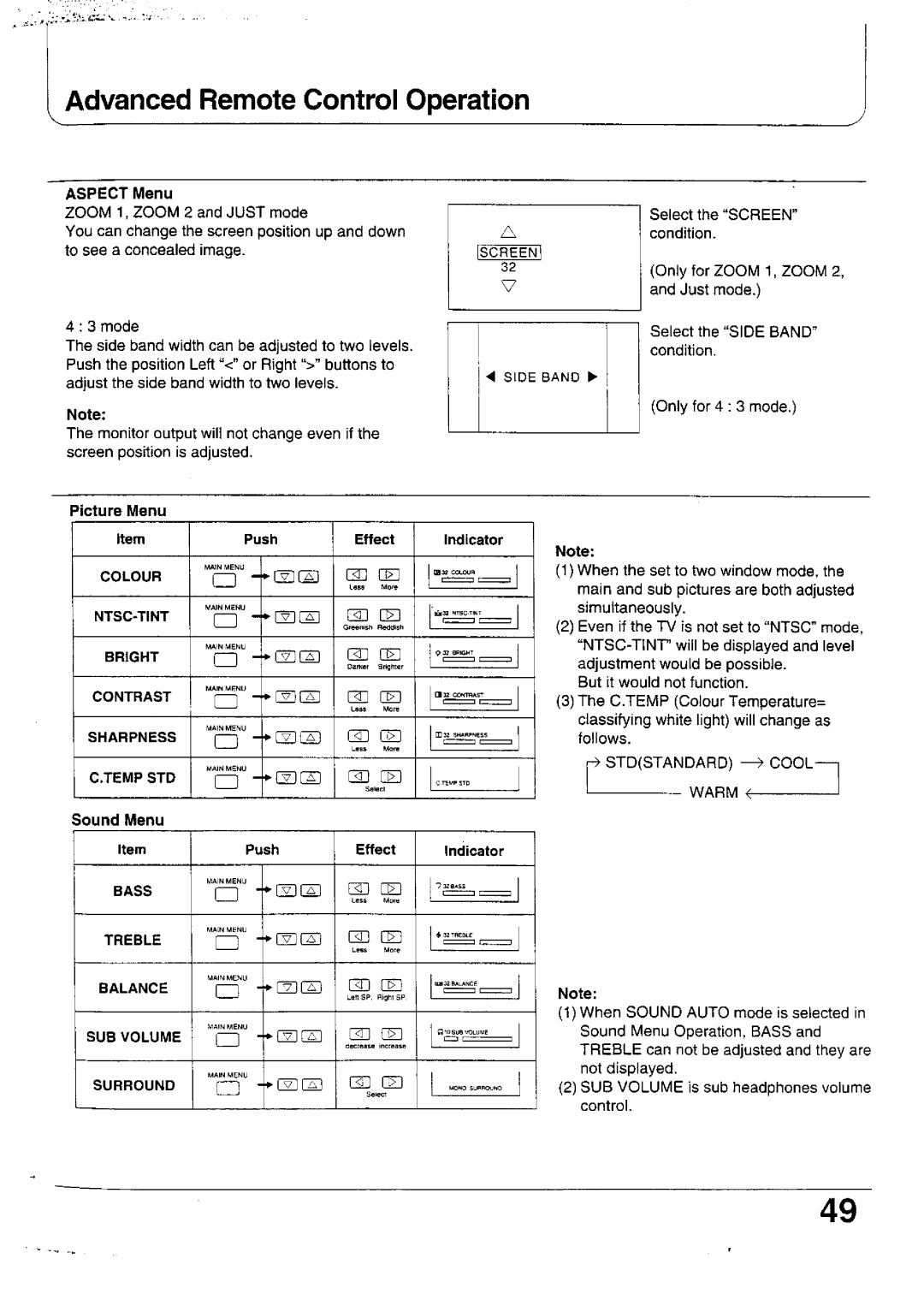 Panasonic TX-47WG25 manual 