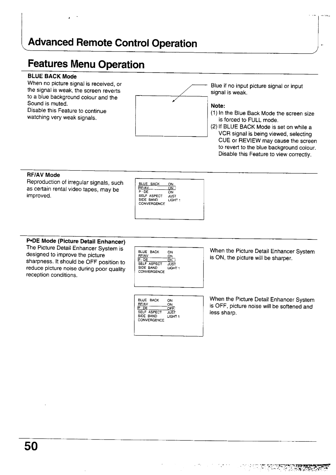 Panasonic TX-47WG25 manual 