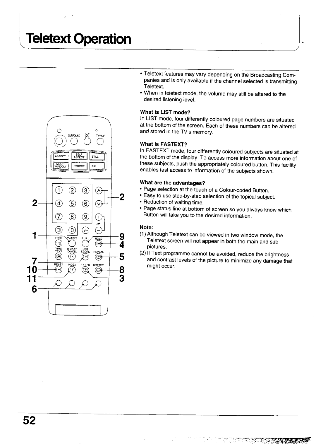 Panasonic TX-47WG25 manual 