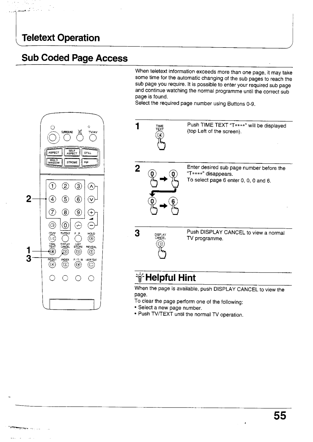 Panasonic TX-47WG25 manual 