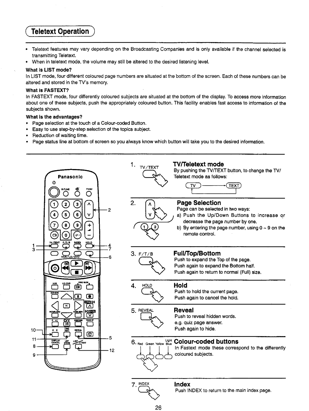 Panasonic TX-51P22Z manual 