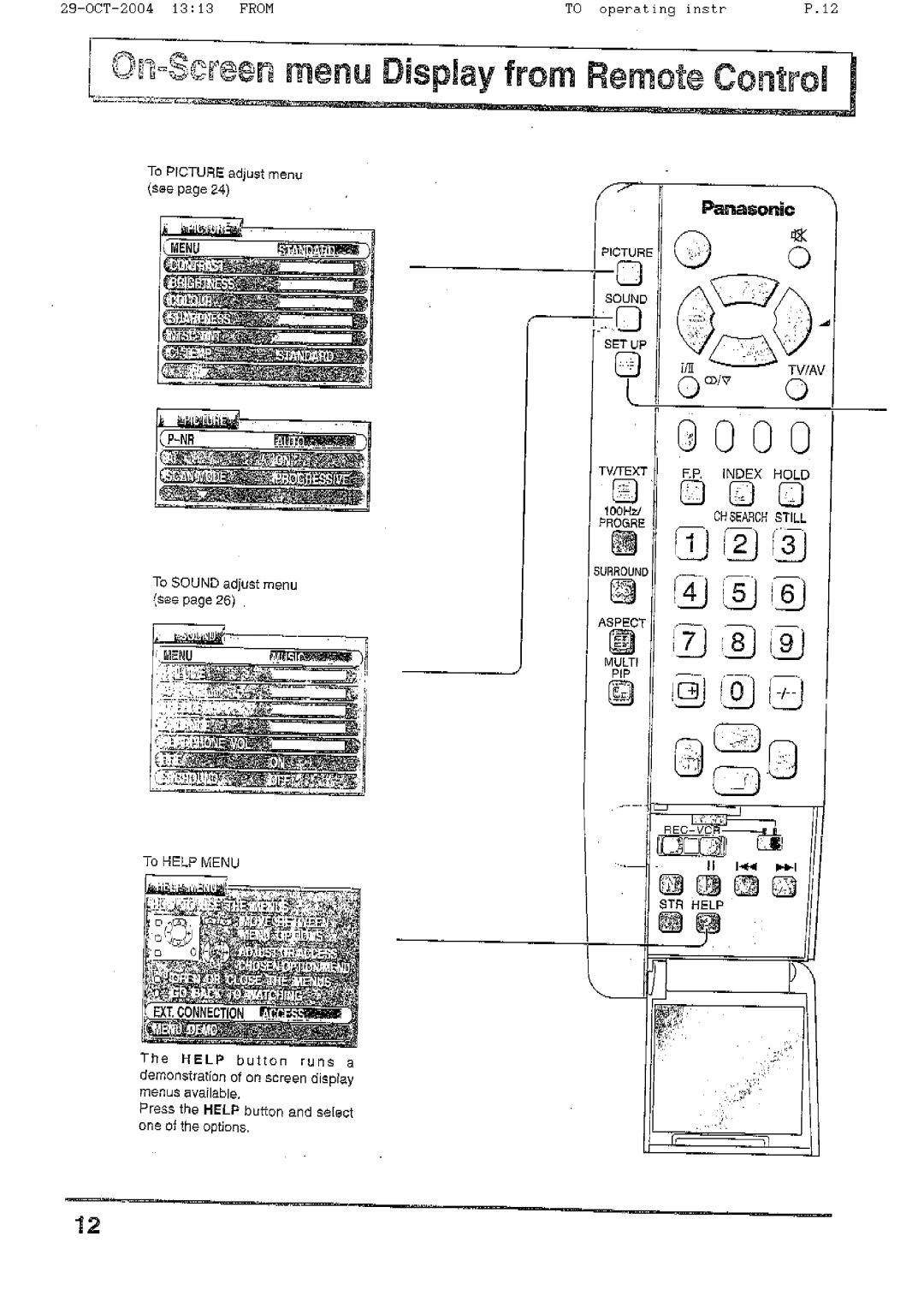 Panasonic TX-56P800H manual 