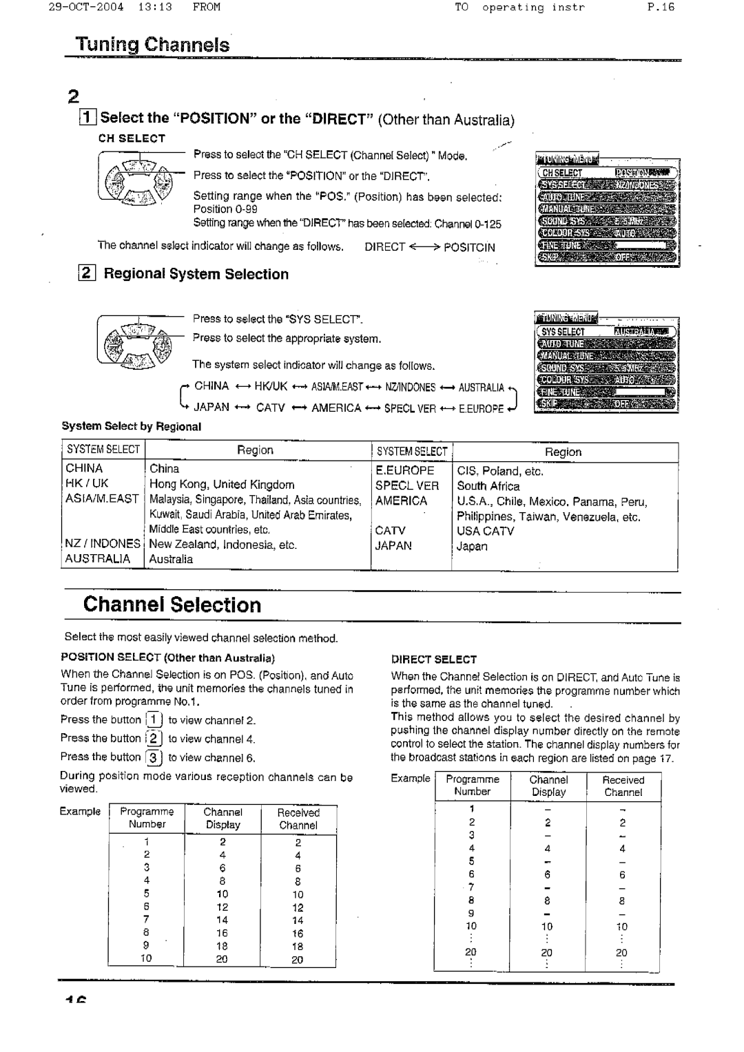 Panasonic TX-56P800H manual 