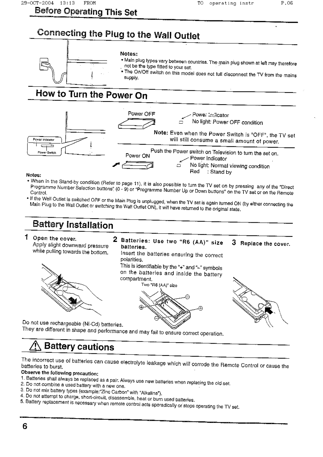 Panasonic TX-56P800H manual 