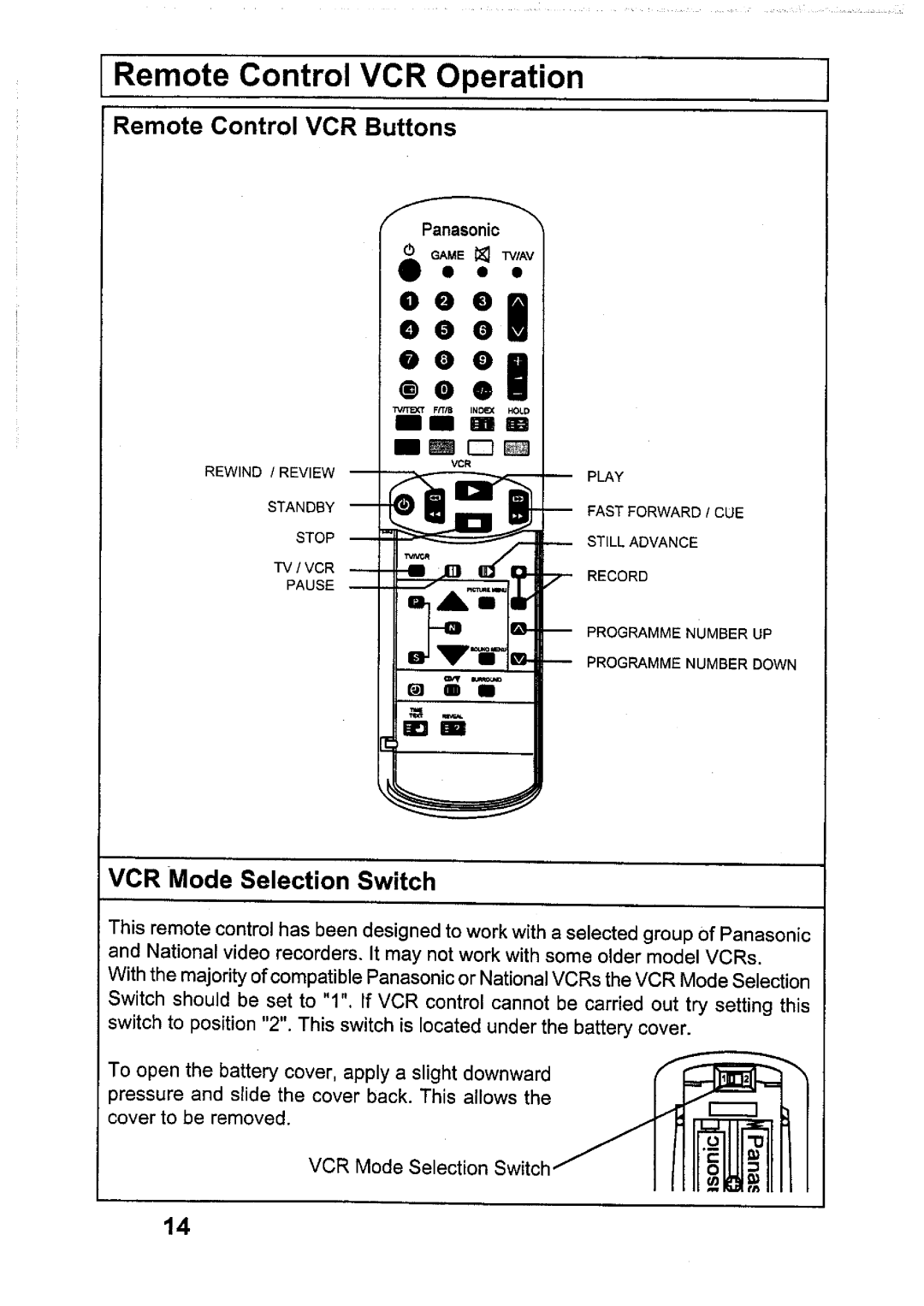 Panasonic TX-6895Z manual 