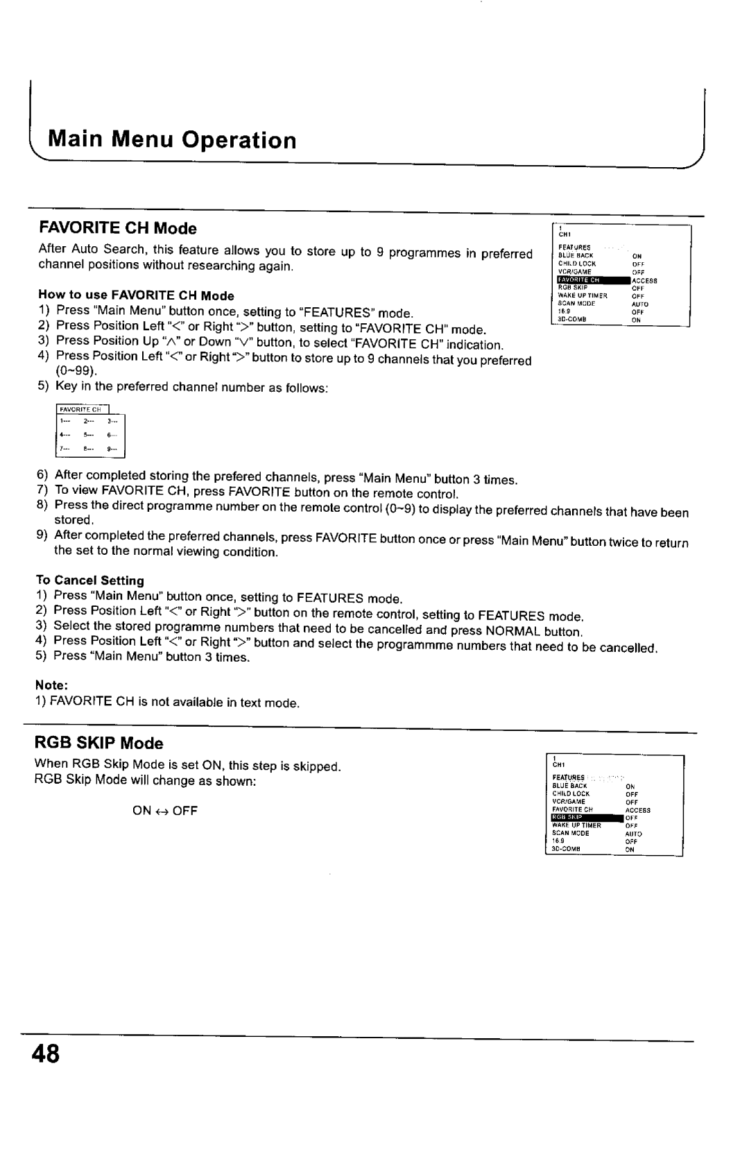 Panasonic TX-68KP150Z manual 