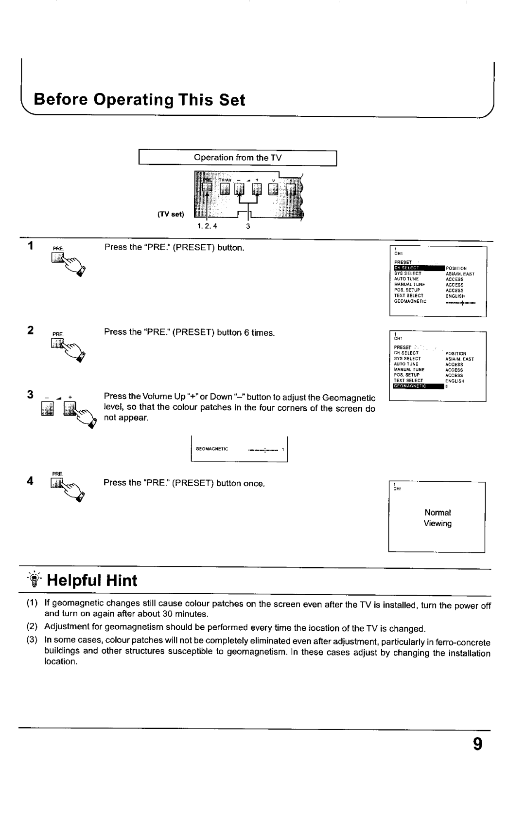 Panasonic TX-68KP150Z manual 