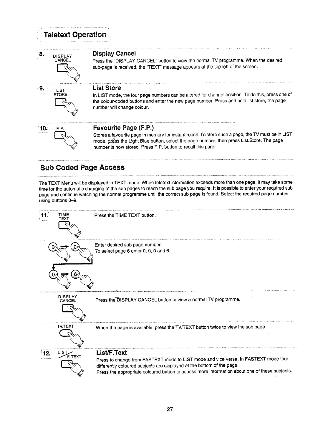 Panasonic TX-68P82Z manual 