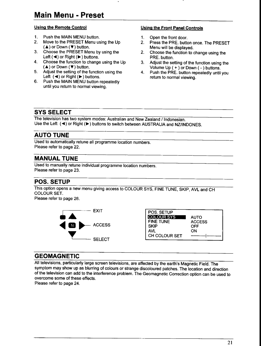 Panasonic TX-66PW150A, TX-76PW150A manual 