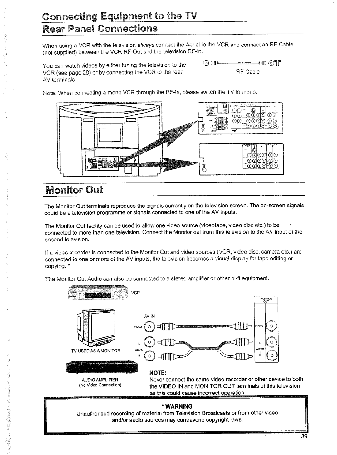 Panasonic TX-86W100A, TX-76W100A, TX-76W50A manual 