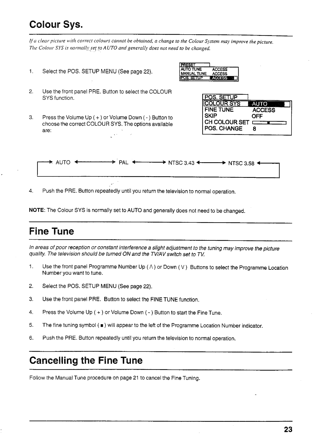 Panasonic TX-80V03A manual 