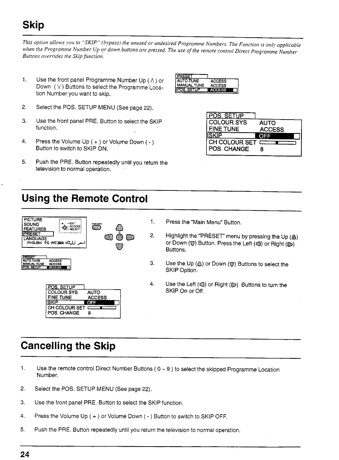 Panasonic TX-80V03A manual 