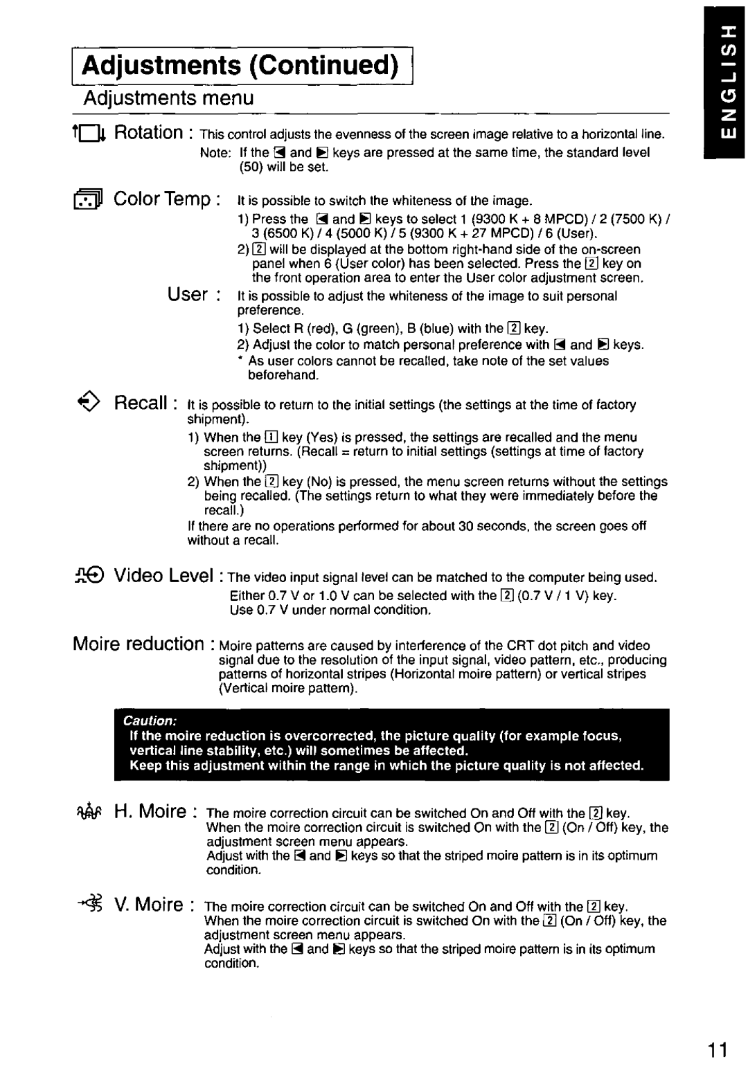 Panasonic TX-D1F64 manual 