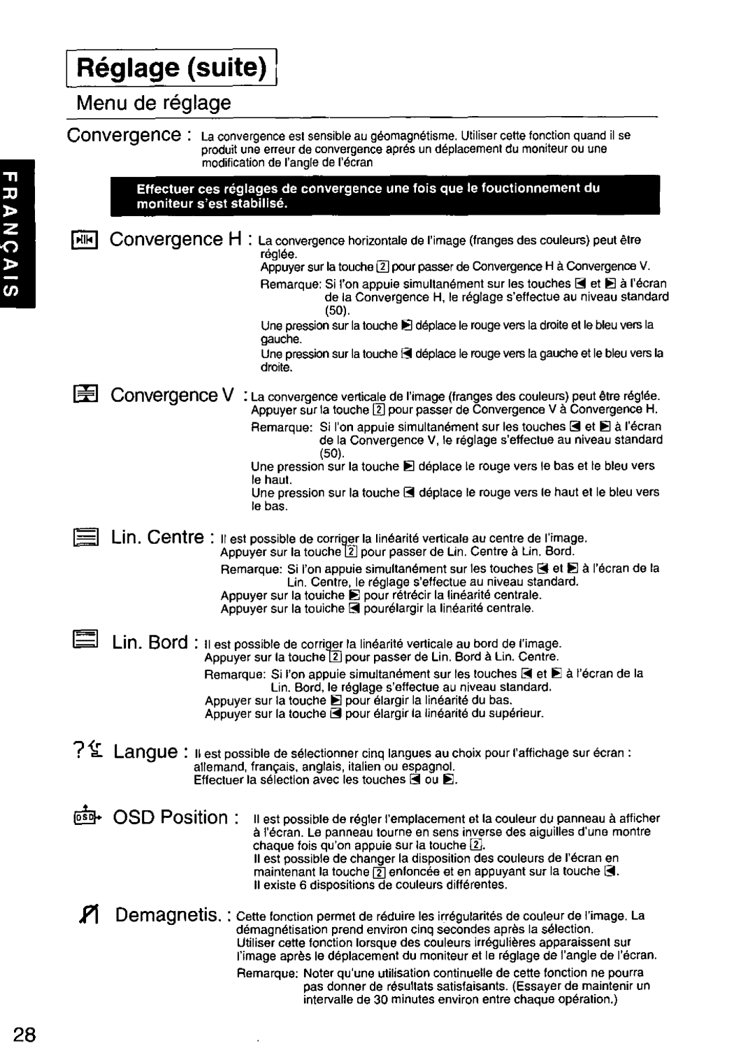 Panasonic TX-D1F64 manual 