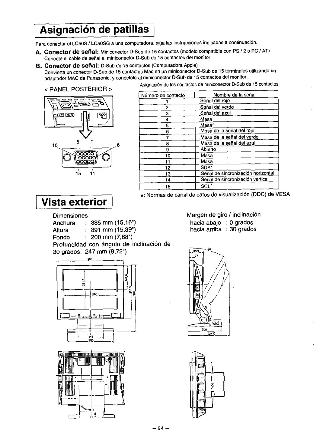 Panasonic TX-D5L31FG manual 