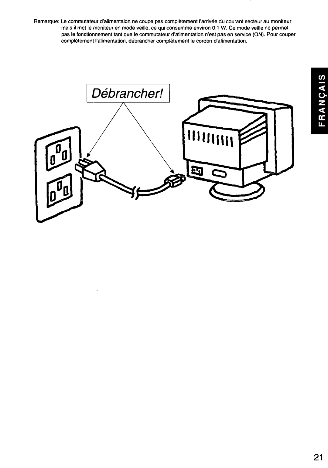 Panasonic TX-D7F21 manual 