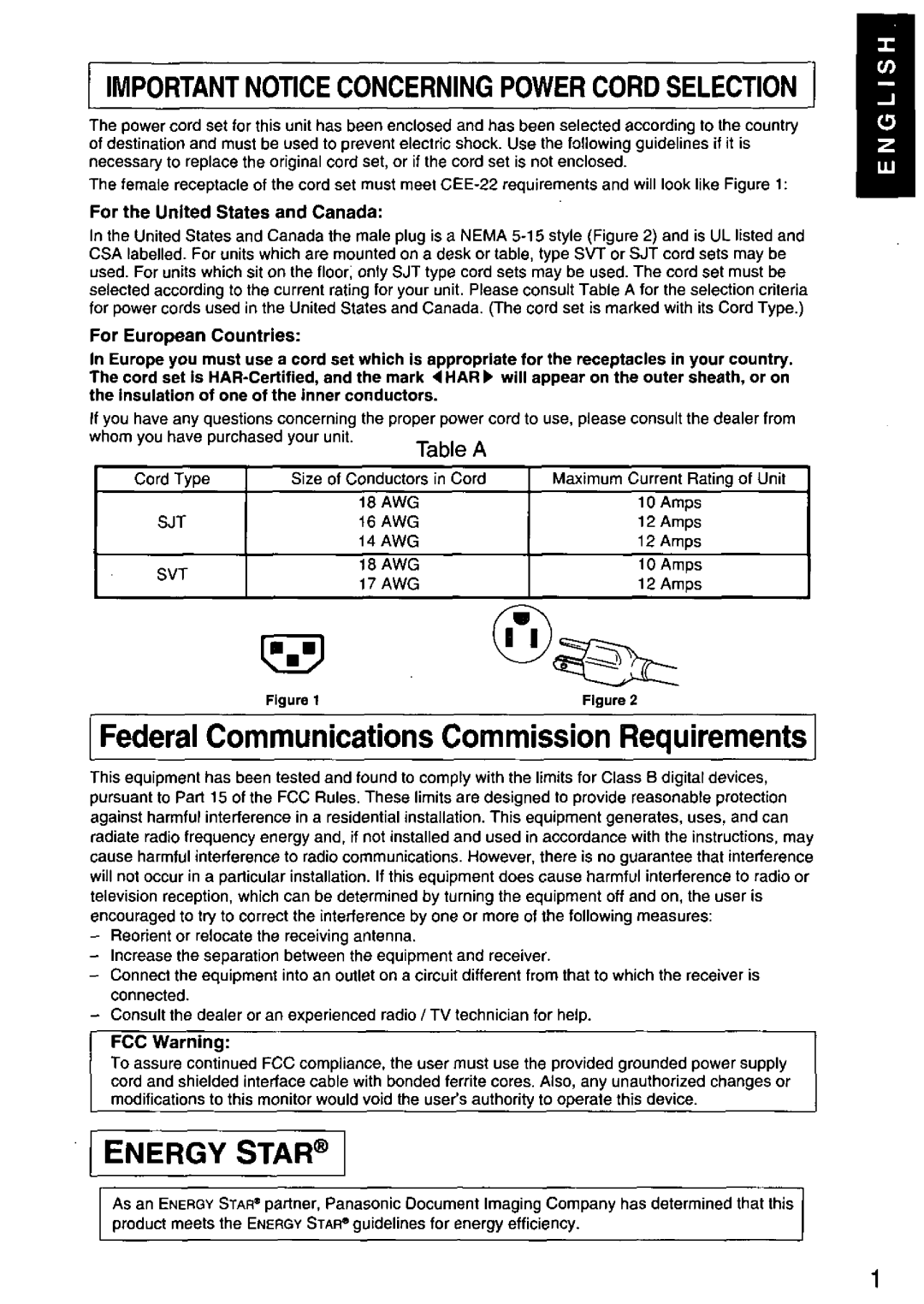 Panasonic TX-D7F21 manual 