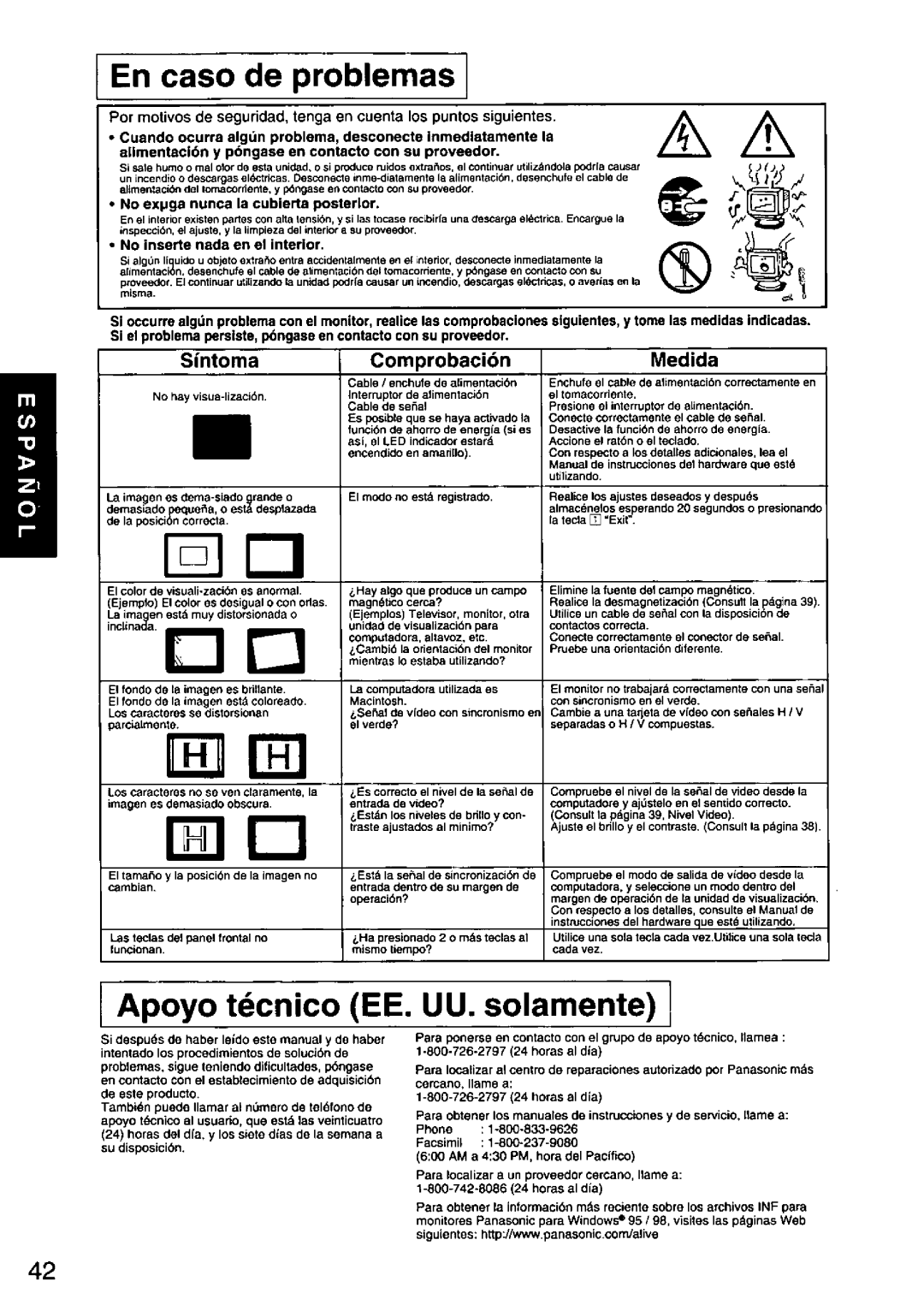 Panasonic TX-D7F21 manual 